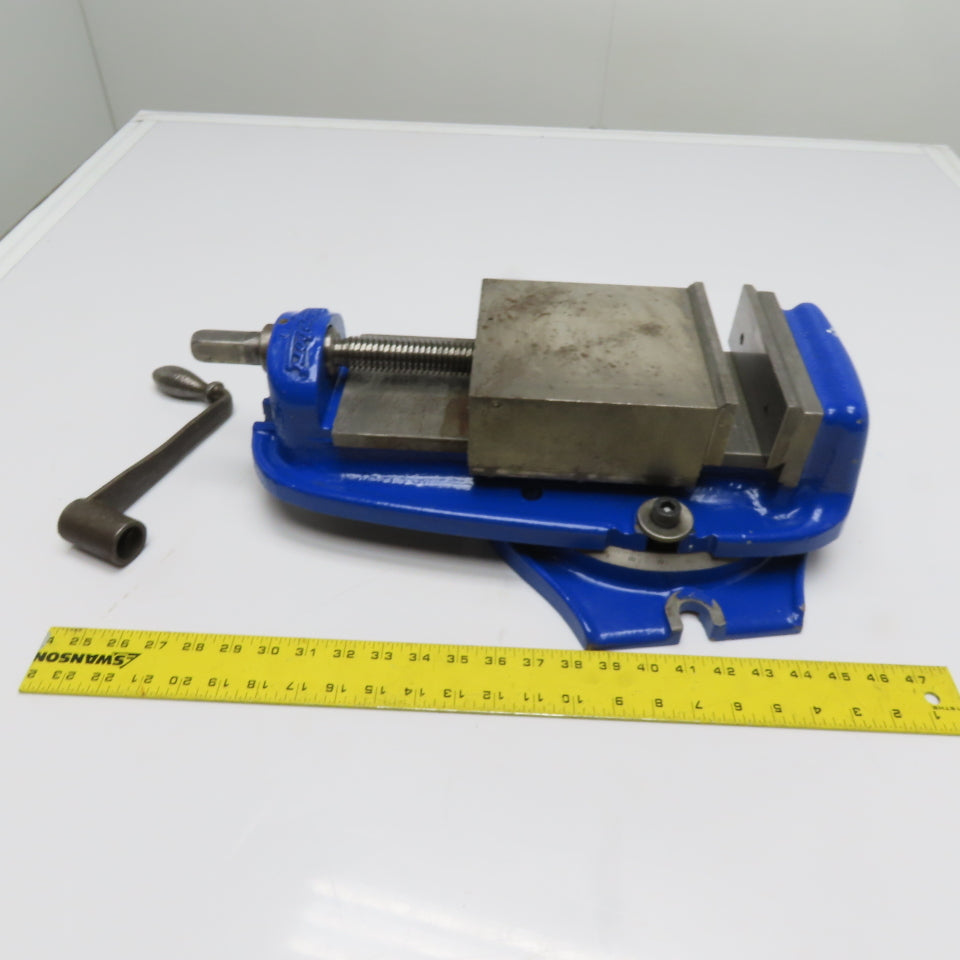 Bridgeport 6" Swivel Base Machine Milling Vise with Handle