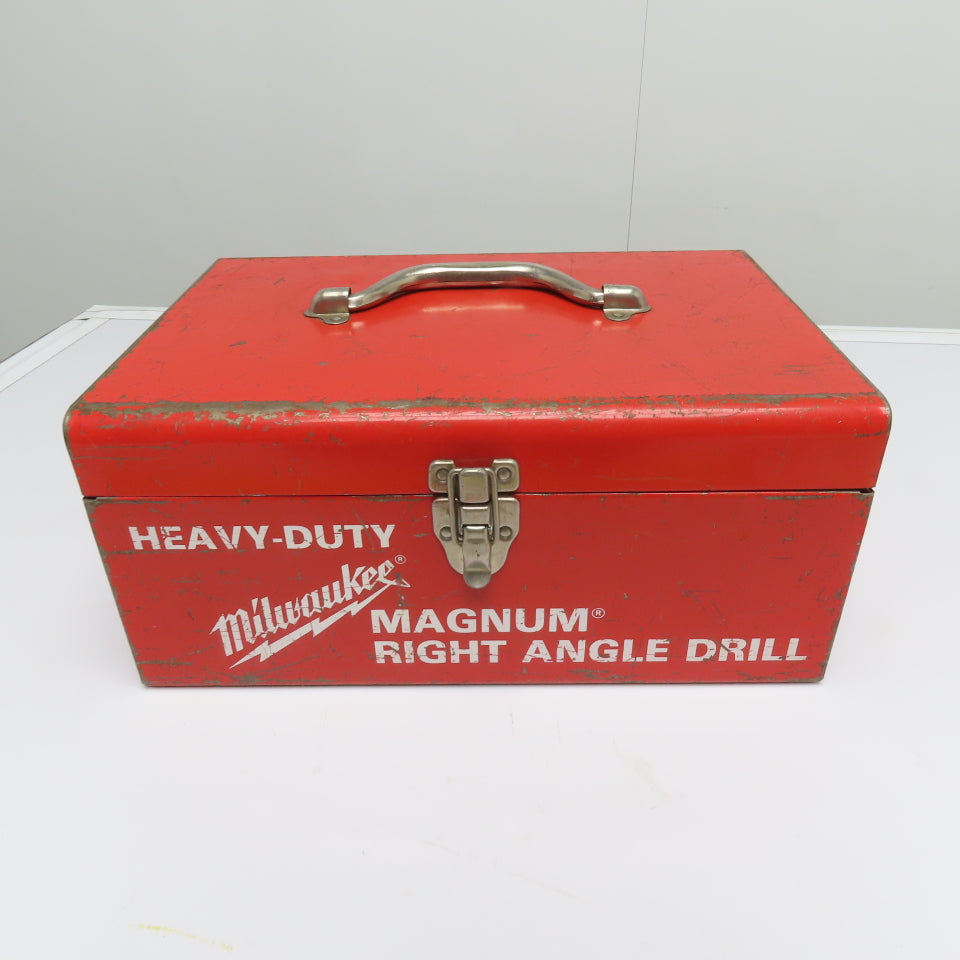 Milwaukee 0234-1 Magnum Hole-Shooter 1/2" Right Angle Drill Needs New Plug