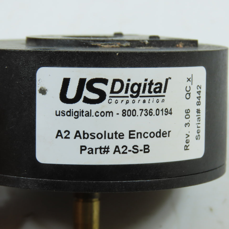 US Digital A2-S-B Absolute Optical Rotary Shaft Encoder