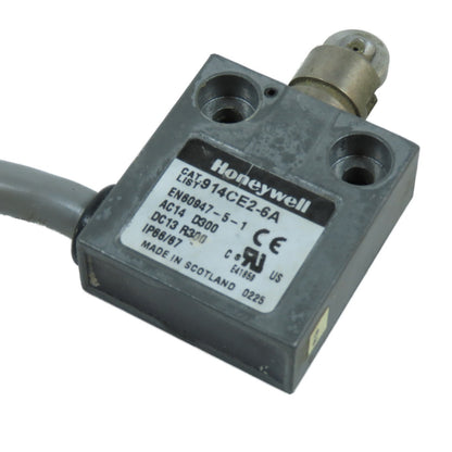 Honeywell 914CE2-6A Roller Plunger Limit Switch 5A 240VAC