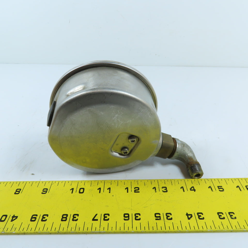 Ingersoll Rand 38341996 0-400 PSI Liquid-Filled Pressure Gauge 4" Dial