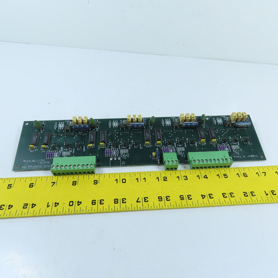 Sommer & Maca Ind 91575 12-Channel A/D Display Circuit Board