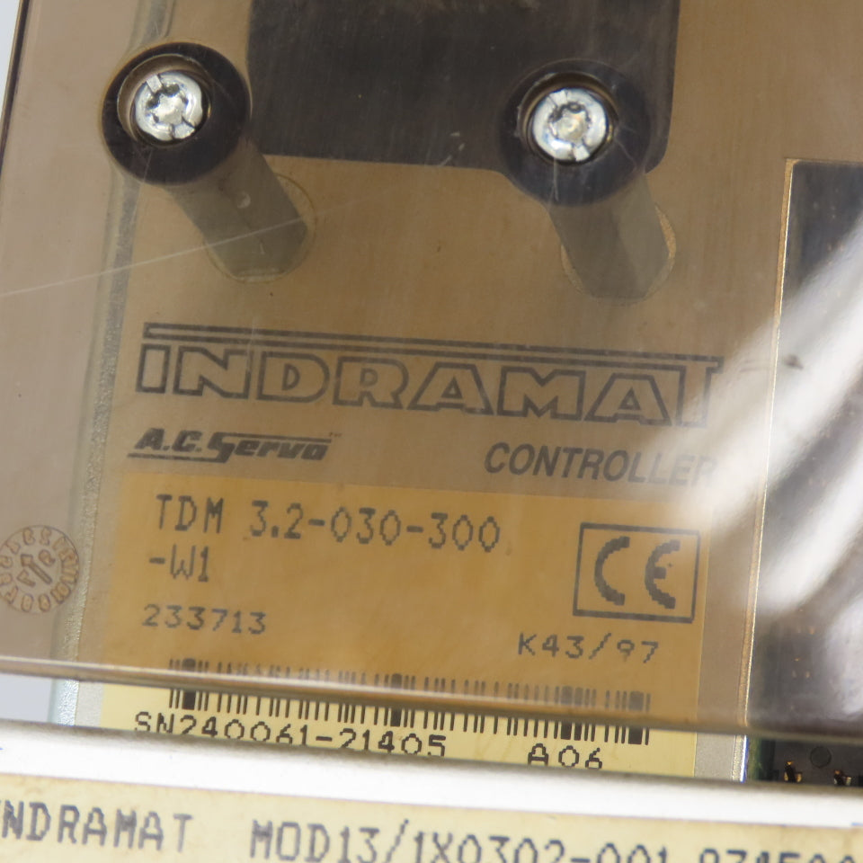 Indramat TDM 3.2-030-300-W1 AC Servo Controller Drive (Clean)