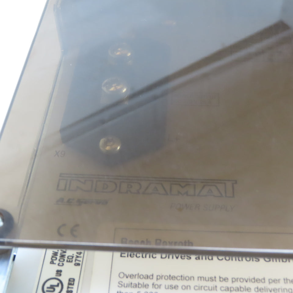 Indramat TVD 1.3-08-03 7.5kW AC Servo Power Supply Module 380-480VAC (Clean)
