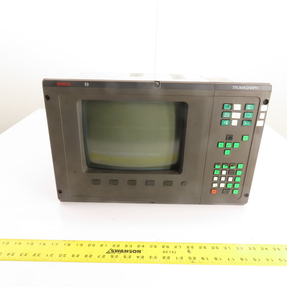 Bosch MONO-PL1.0-12" Trumagraph CNC Monitor Operator Interface 24V