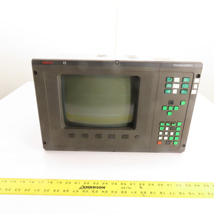 Bosch MONO-PL1.0-12" Trumagraph CNC Monitor Operator Interface 24V