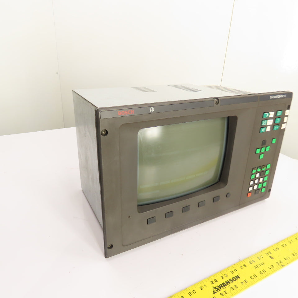 Bosch MONO-PL1.0-12" Trumagraph CNC Monitor Operator Interface 24V