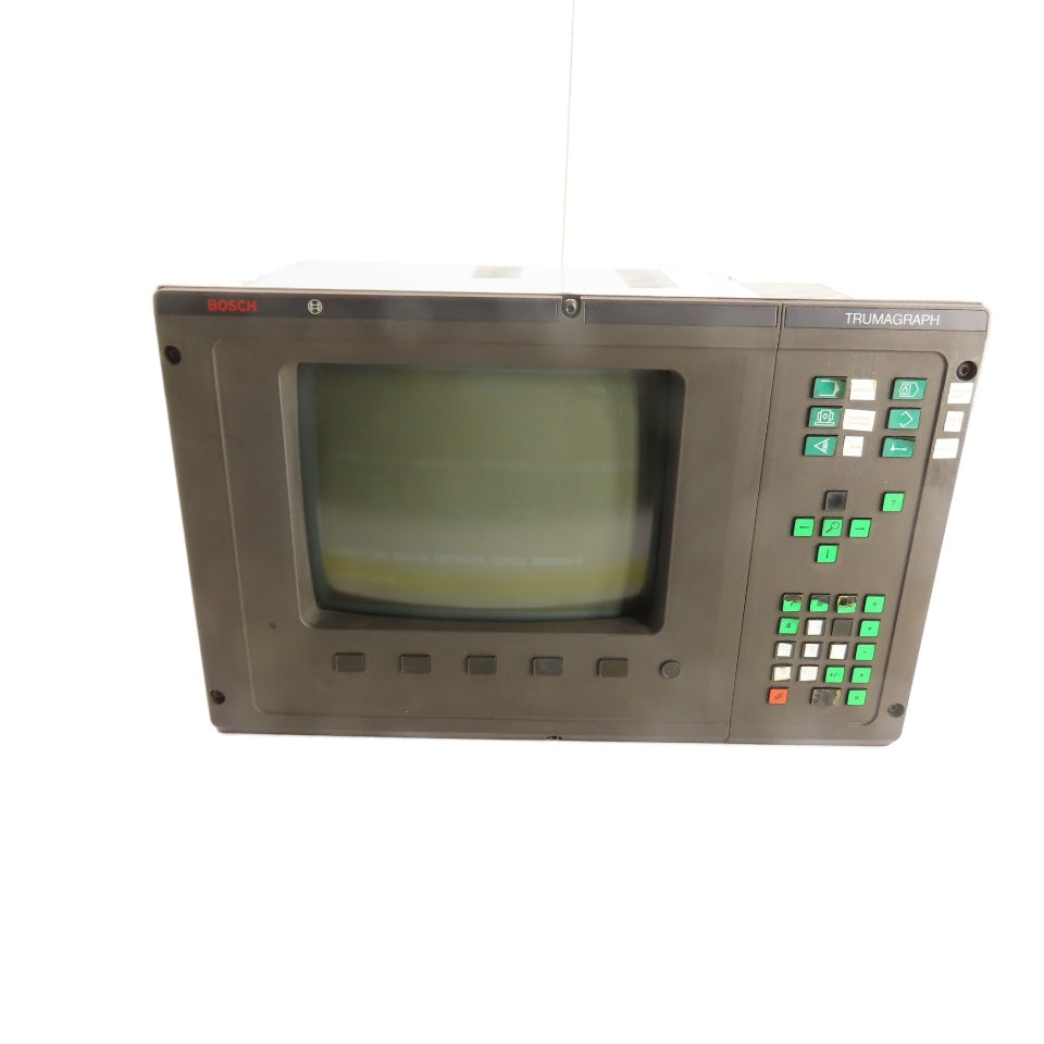 Bosch MONO-PL1.0-12" Trumagraph CNC Monitor Operator Interface 24V