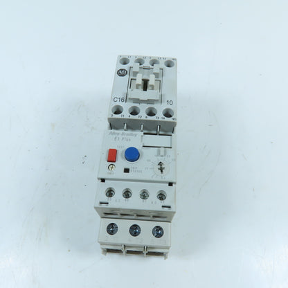 Allen Bradley 193-EEEB 100-C16*10 3-Pole Contactor Overload Relay 5.4-27A 110V