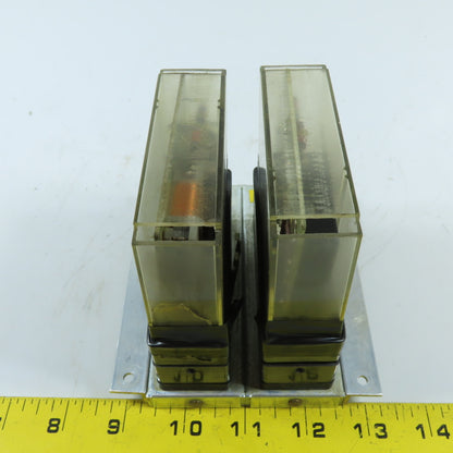 WAFIOS 15661 2-Position Plug-In Relay Module Assembly
