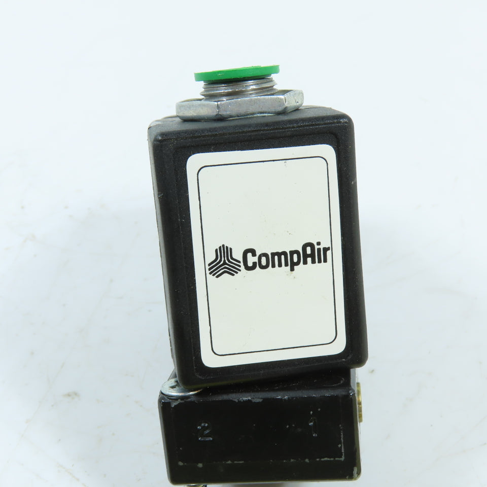 CompAir Maxam Series 5 3-Way N.C. Pneumatic Solenoid Valve 110V 60Hz 8W