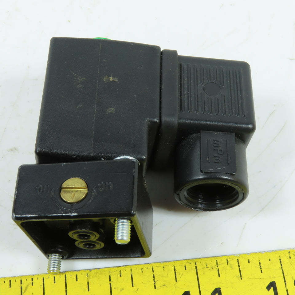 CompAir Maxam Series 5 3-Way N.C. Pneumatic Solenoid Valve 110V 60Hz 8W