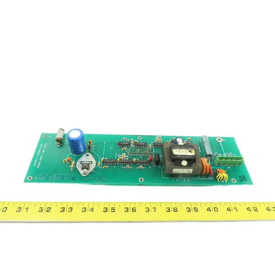 Data Instruments D42084 Shadow V Transmitter Power Supply Logic Circuit Board