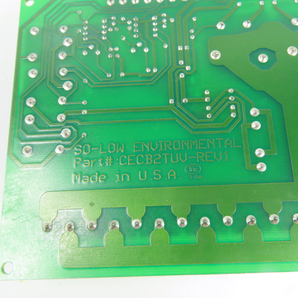 So-Low Environmental CECB2TUV-REV1 Control Relay Circuit Board