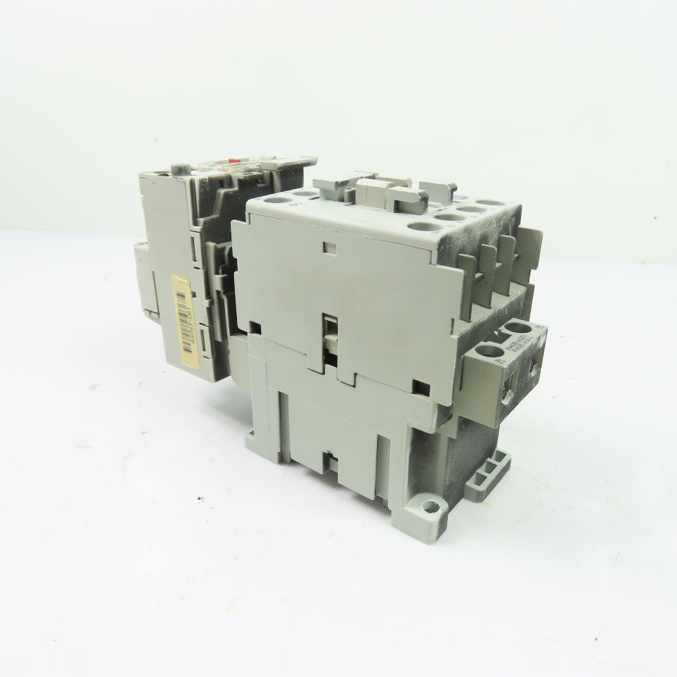 Allen-Bradley 100-C09*10 9A 600V Contactor 120V Coil w/ 193-EA2EB Relay 1.6-5A