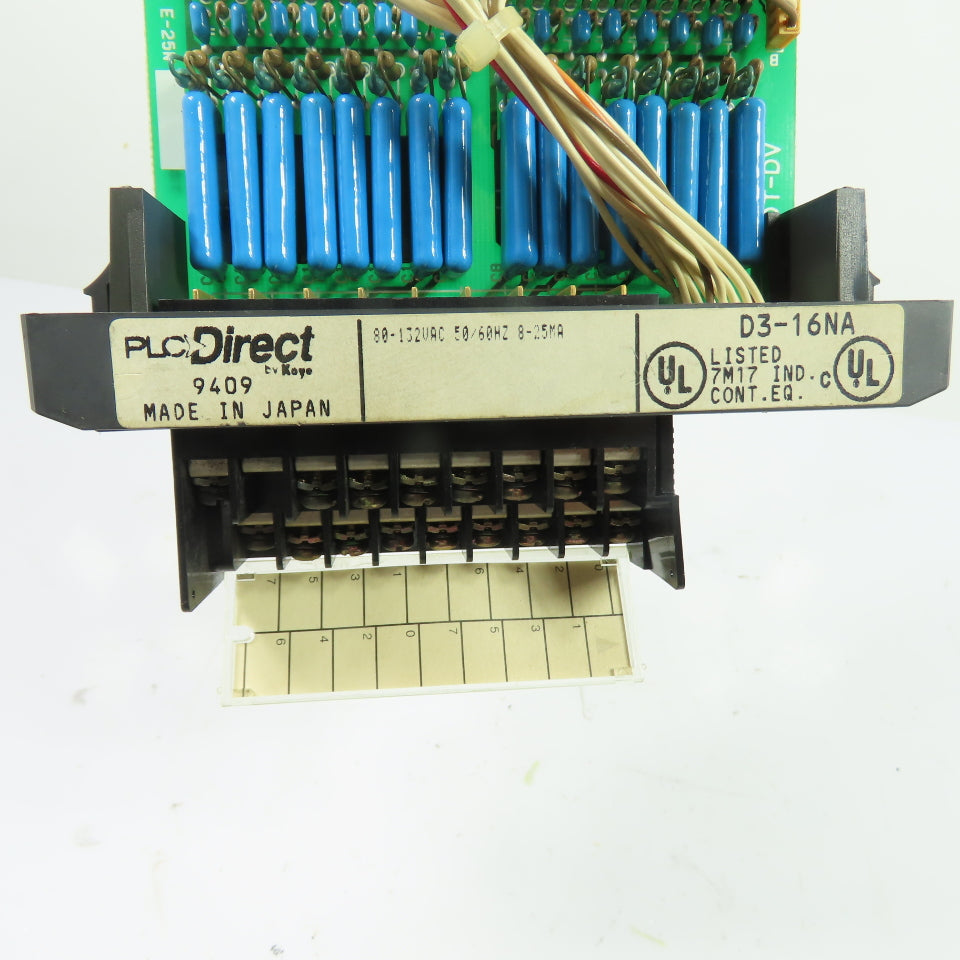 PLC Direct D3-16NA 16-Point 110VAC AC Input Module