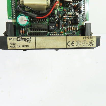 PLC Direct DL330 D3-330 CPU Processor Module 3.7K Word Ladder Memory