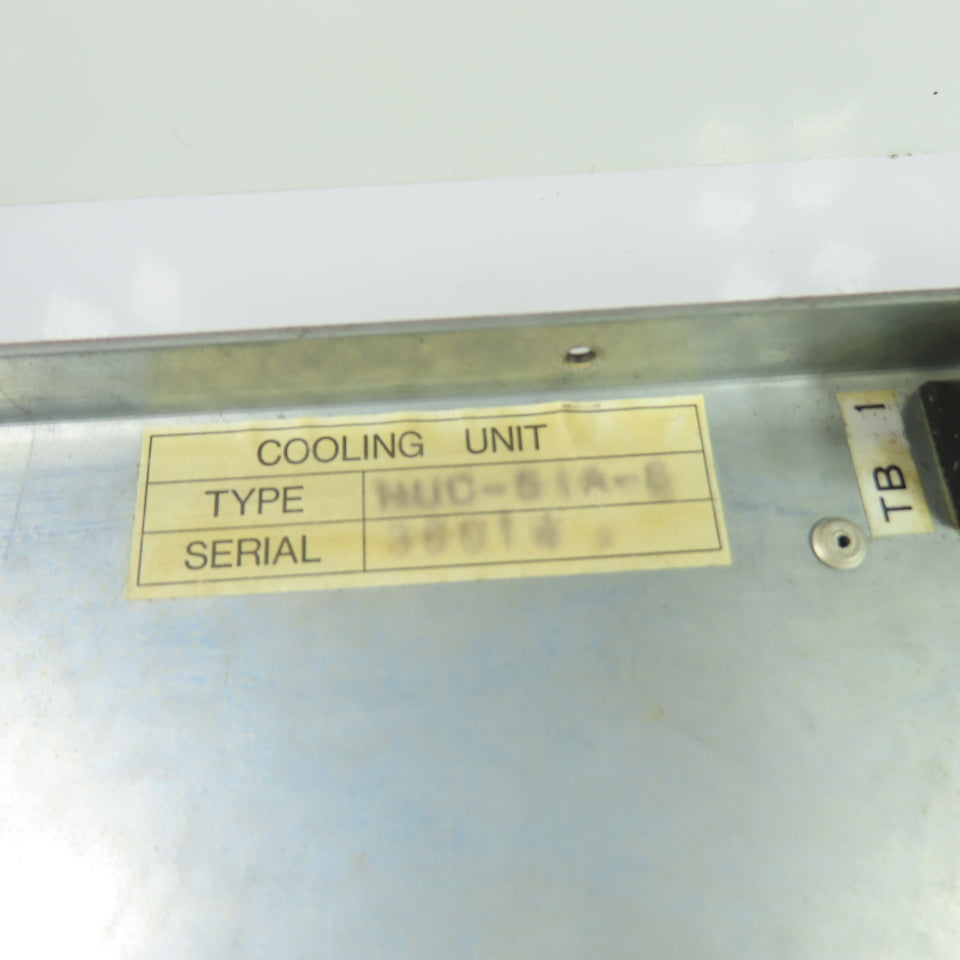 HUC-51A-8 Aluminum Fin Style Heat Exchanger Cooling Unit 19-1/2" H x 6-1/2" W