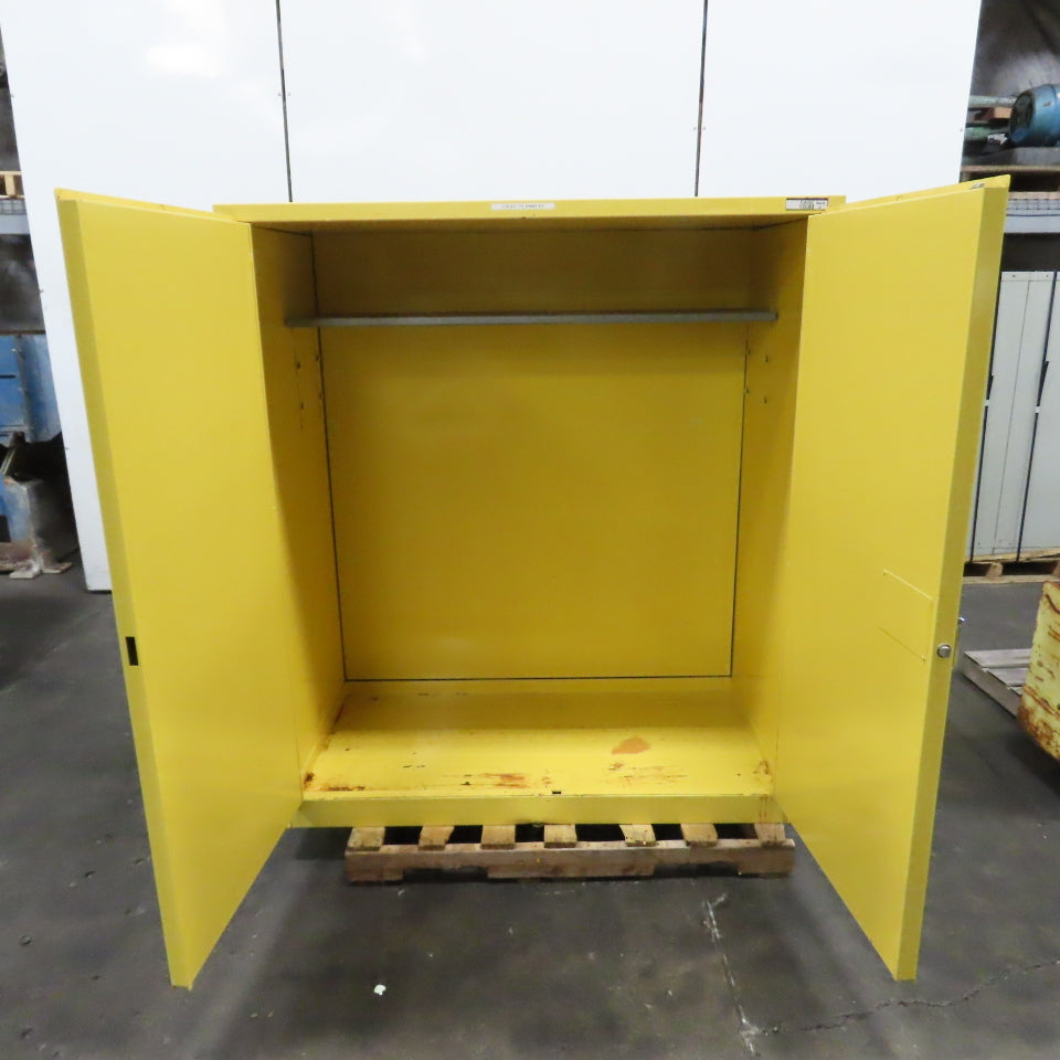 Eagle HAZ1955 110 Gallon 2-Drum Flammable Liquid Storage Cabinet 57.5"x 31"x 65"