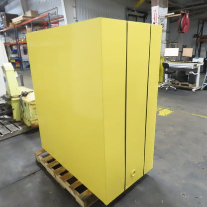 Eagle HAZ1955 110 Gallon 2-Drum Flammable Liquid Storage Cabinet 57.5"x 31"x 65"