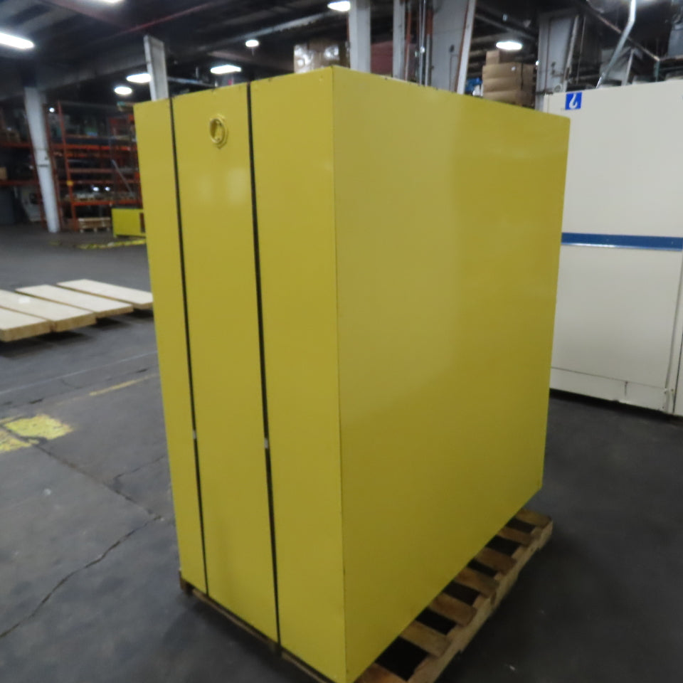 Eagle HAZ1955 110 Gallon 2-Drum Flammable Liquid Storage Cabinet 57.5"x 31"x 65"