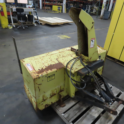 John Deere M02754X 59" Tractor Front Mount Snowblower Attachment