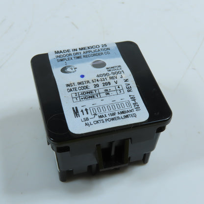 Simplex 4090-9001 Supervised IAM Fire Alarm Monitor Module