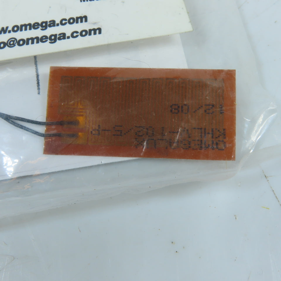 Omega KHLV-102/5-P Flexible Kapton Insulated Heater 28VAC 5W/in²
