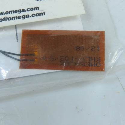 Omega KHLV-102/5-P Flexible Kapton Insulated Heater 28VAC 5W/in²