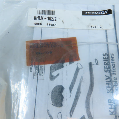 Omega KHLV-102/2 Polyimide Kapton Flexible Heater 28VAC