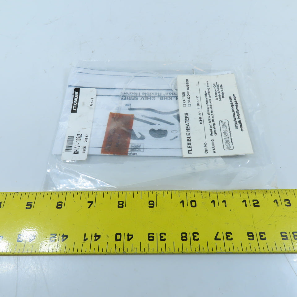Omega KHLV-102/2 Polyimide Kapton Flexible Heater 28VAC