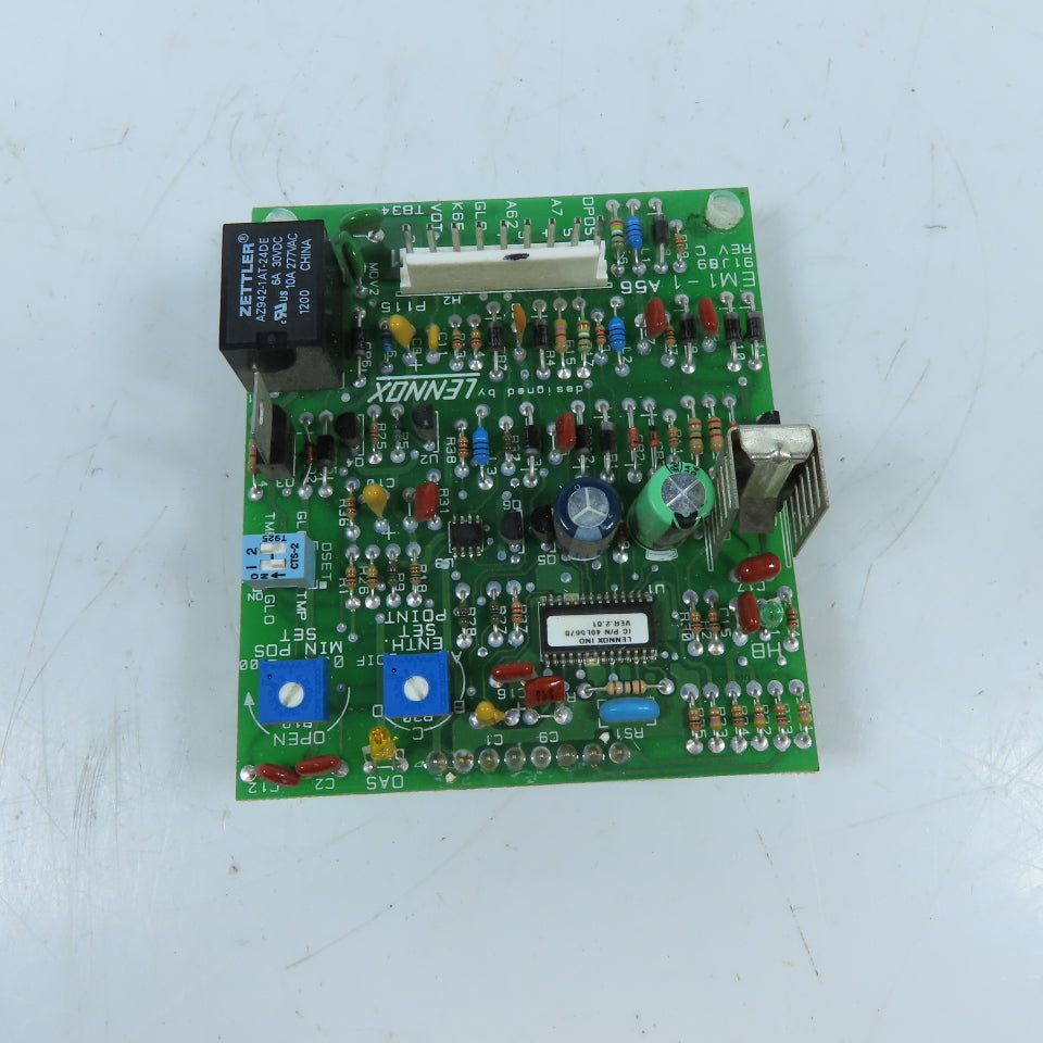 Lennox EM1-1 91J89 Economizer Control Circuit Board Rev C