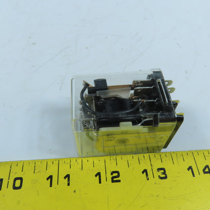 Potter & Brumfield KUP-14A15-240 10A 3PDT Basic Enclosed Power Relay 240VAC