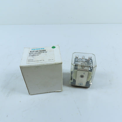Potter & Brumfield KUP-14A15-240 10A 3PDT Basic Enclosed Power Relay 240VAC