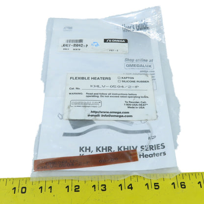 Omega KHLV-0504/2-P Kapton Flexible Strip Heater 5W 28VAC