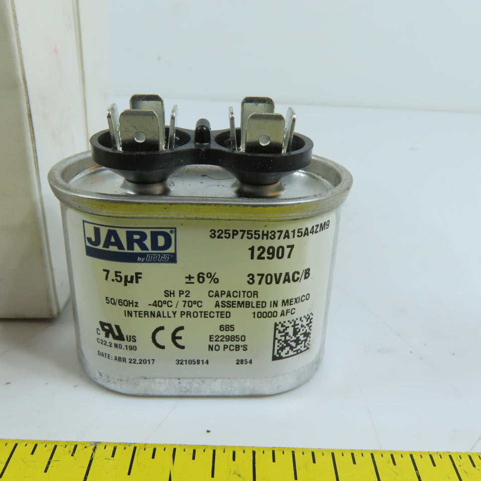 JARD 12905/12907 5.0uF & 7.5uF Oval Motor Run Capacitors 370VAC Lot Of 6