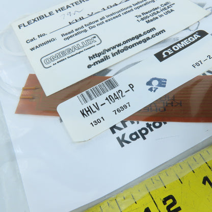 Omega KHLV-104/2-P Kapton Flexible Heater Pad 28V