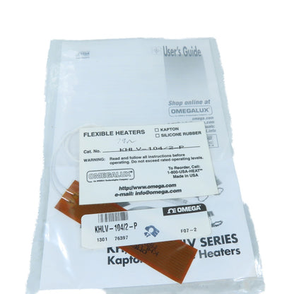 Omega KHLV-104/2-P Kapton Flexible Heater Pad 28V