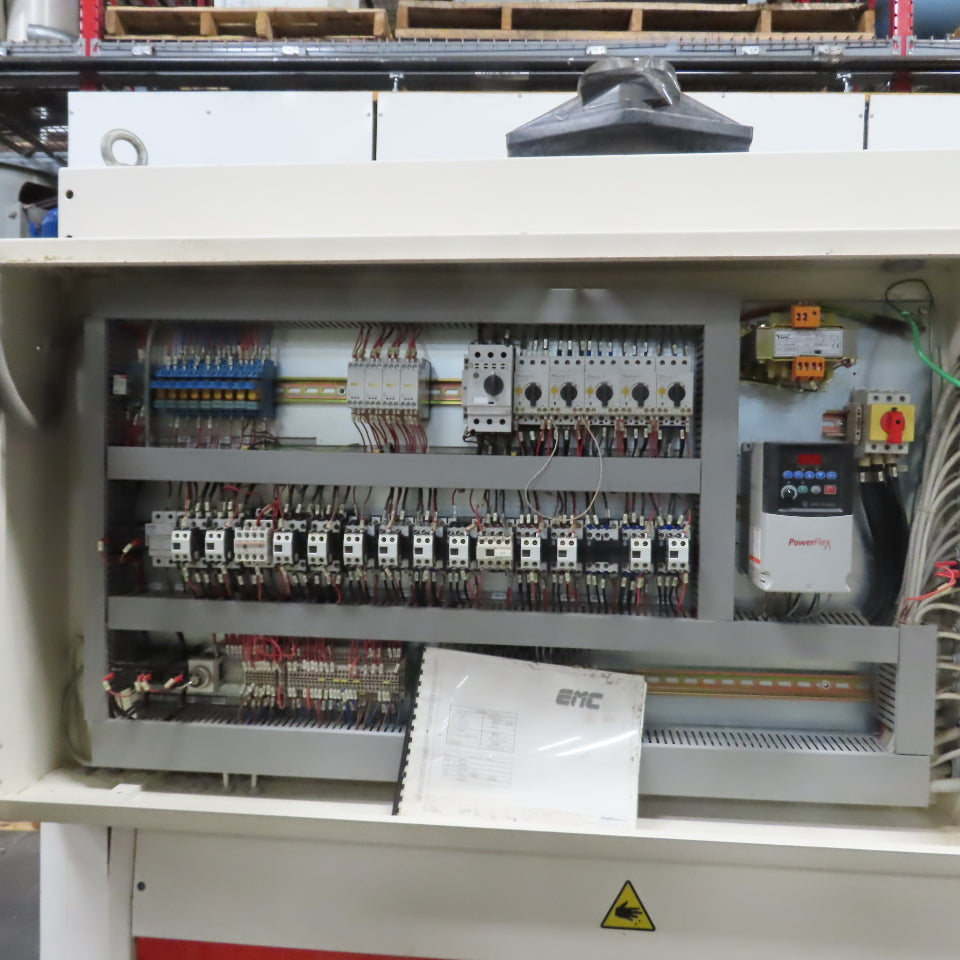 EMC VENUS 3RRR 1300mm Wide Belt Finishing Sander 480V 3Ph