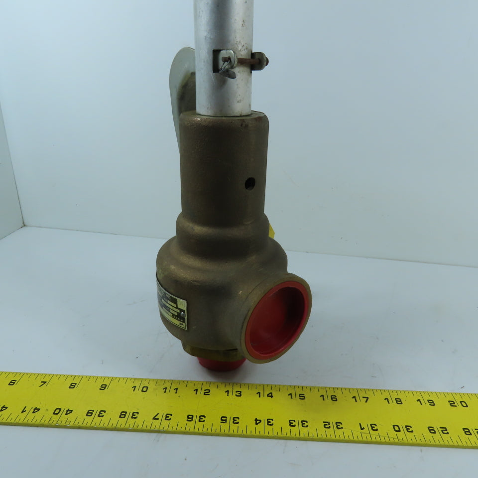 Conbraco 19-602-40 175PSI 1-1/2" Bronze Safety Relief Valve 2880 SCFM
