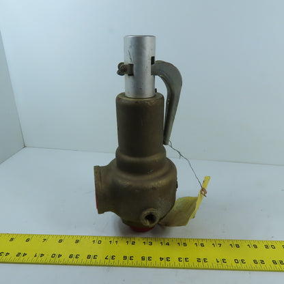 Conbraco 19-602-40 175PSI 1-1/2" Bronze Safety Relief Valve 2880 SCFM