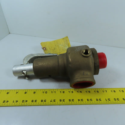 Conbraco 19-602-40 175PSI 1-1/2" Bronze Safety Relief Valve 2880 SCFM