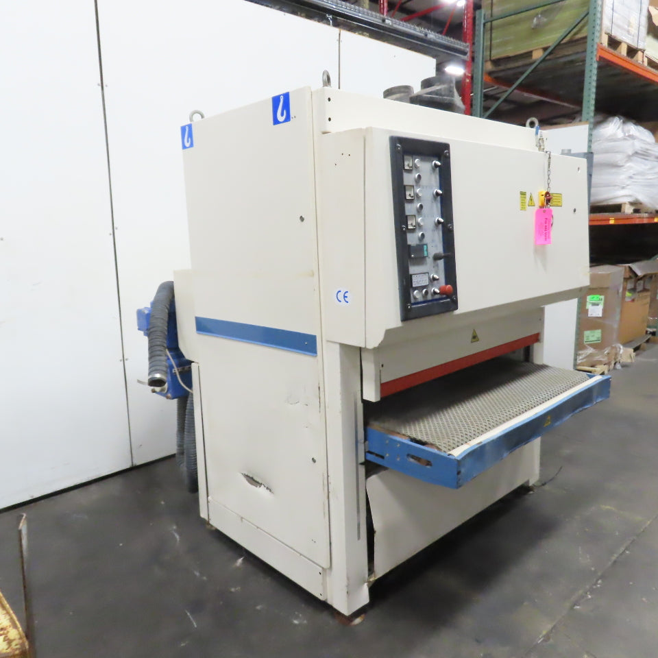 EMC VENUS 3RRR 1300mm Wide Belt Finishing Sander 480V 3Ph