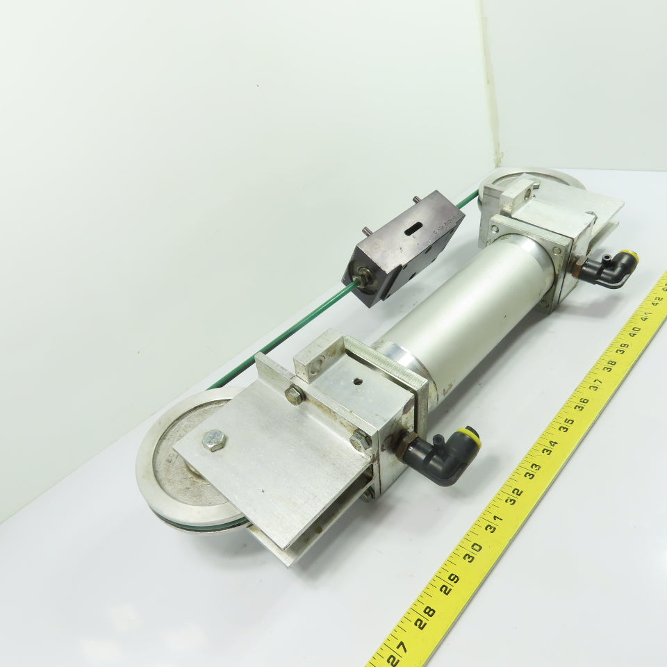 Double Acting Pneumatic Air Cable Cylinder Assembly