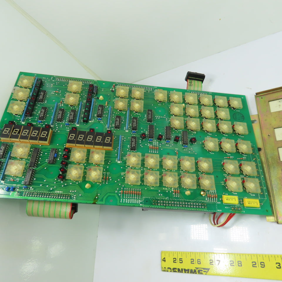 Mitsubishi BN330B152 KS-YZ402B-2 CNC Operator Control Panel Membrane Keypad