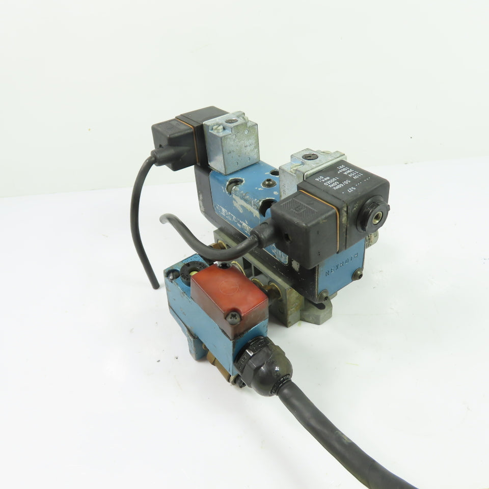 Rexroth N/A Double Solenoid Pneumatic Directional Valve Manifold 110/115V