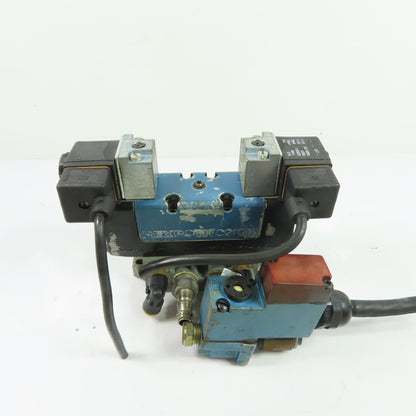 Rexroth N/A Double Solenoid Pneumatic Directional Valve Manifold 110/115V