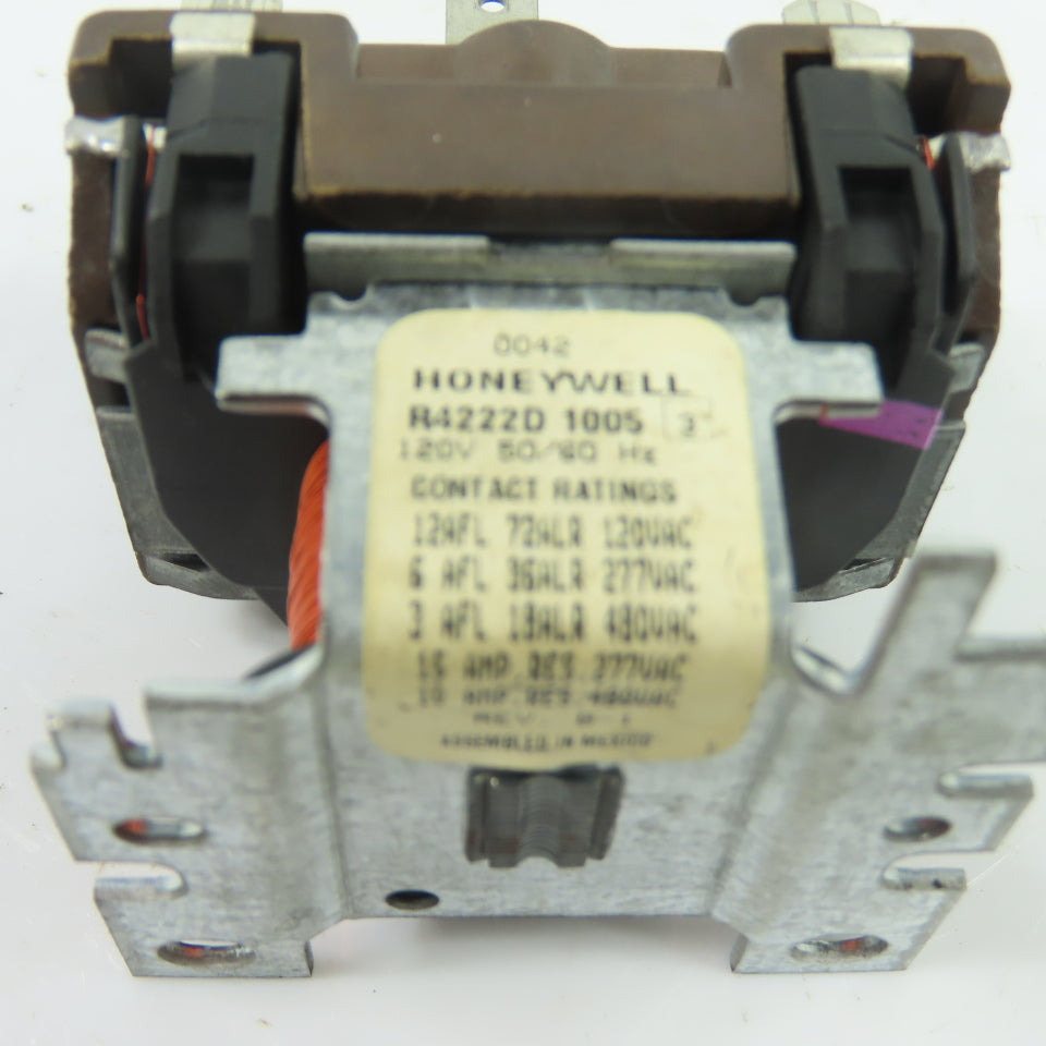 Honeywell R4222D 1005 DPDT General Purpose Relay 120V Coil