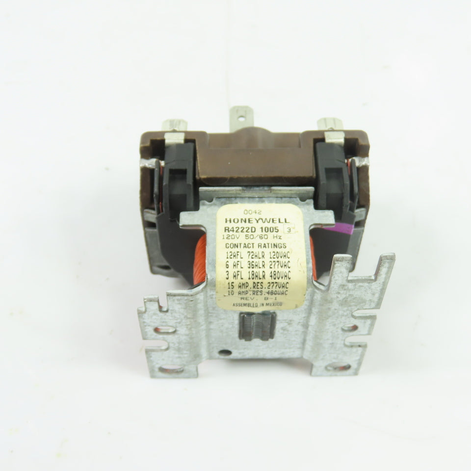 Honeywell R4222D 1005 DPDT General Purpose Relay 120V Coil