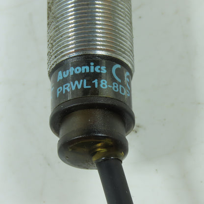 Autonics PRWL18-8DP M18 Inductive Proximity Sensor 8mm PNP NO 12-24VDC